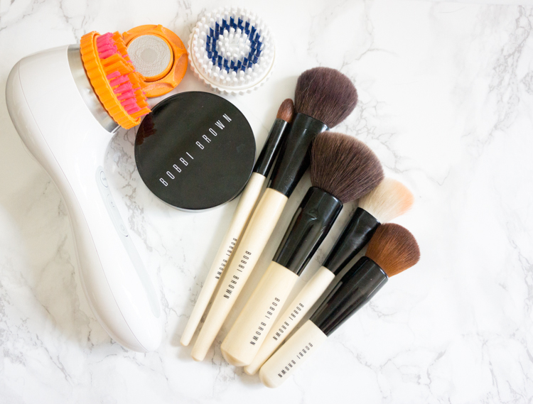 Ever wonder how to clean your makeup brushes? Here I explain why and HOW to clean your makeup brushes using Bobbi Brown Brush Cleanser. Pin now and save for practical how-to advice later!