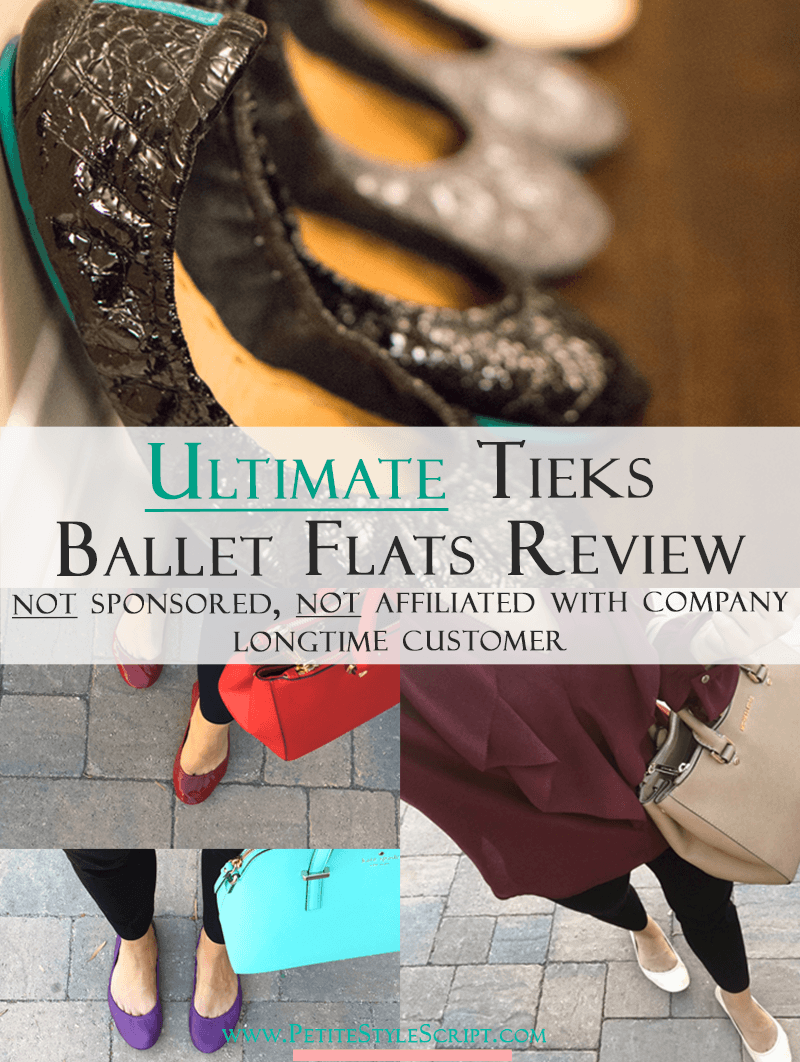 Tieks Ballet Flats Review | Honest Tieks Review | Ultimate Tieks Review | Are Tieks worth the price? | Are Tieks comfortable? | Do Tieks last? | Should I purchase patent or classic leather Tieks? | All your questions answered here. Best ballet flats for busy professionals. Not affiliated. Not sponsored. Click to read & watch more!