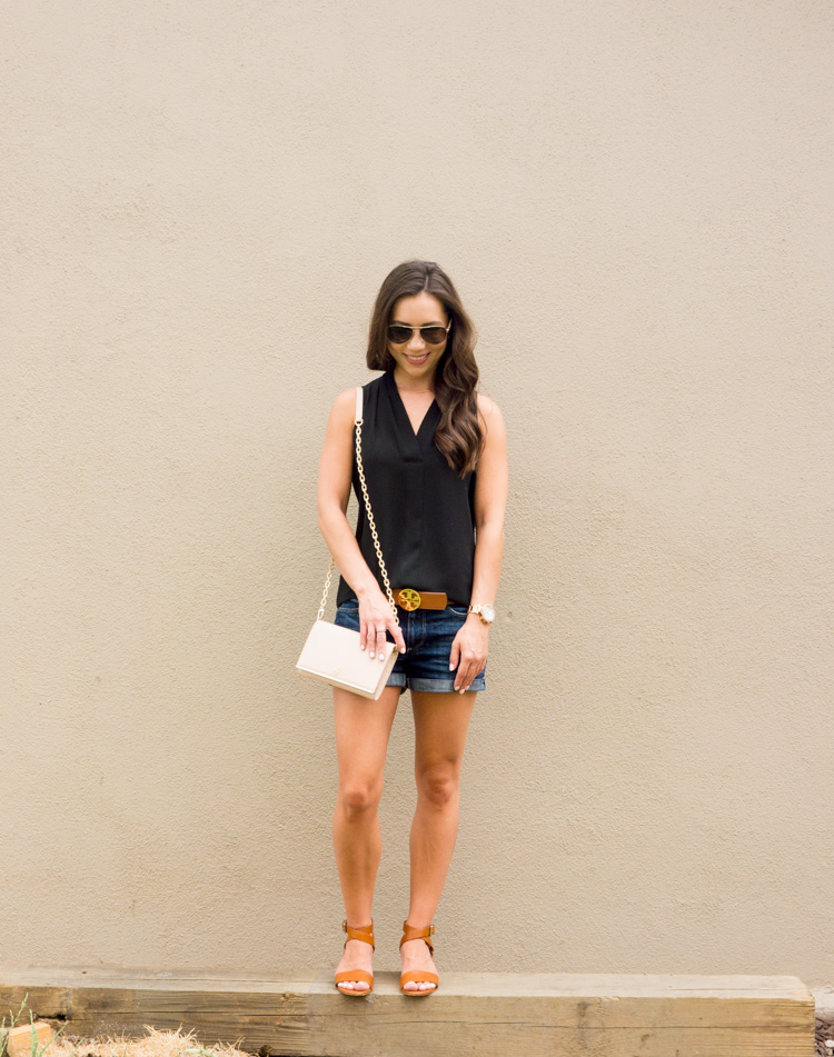 Paige Denim Shorts - How to Wear Denim Shorts in your late 20s/early 30s