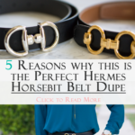 Perfect Hermes Horsebit Belt Dupe – Talbots Reversible Belt