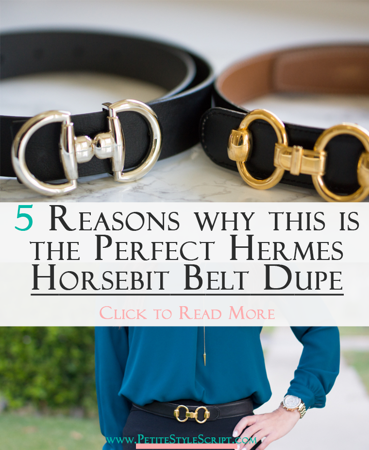 Talbots Reversible Belt Review, Hermes Horsebit Belt Dupe