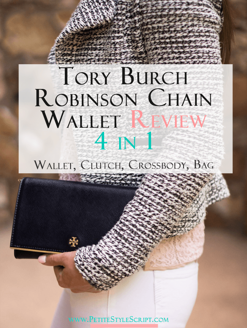 Tory Burch Robinson Chain Wallet Crossbody