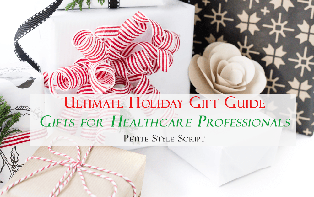 Ultimate holiday gift guide | Gifts for healthcare professionals | My favorites from Wear Figs Scrubs, Atul Gawande, Phone Soap, Etsy and more.