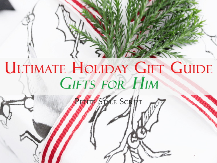 Ultimate holiday gift guide | Gifts for him | My favorites from Nordstrom, Art of Shaving, North Face, Express, eBags, Amazon, Logitech