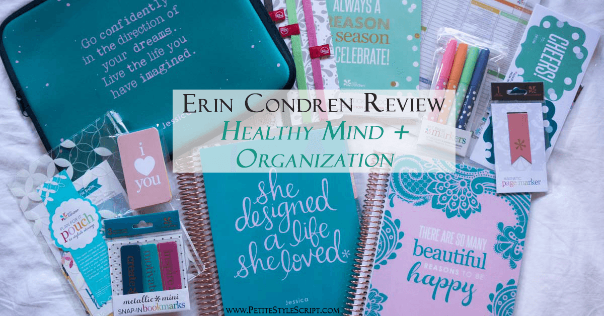 Ultimate Planner Review | Erin Condren | Healthy mind organization stylish, inspirational & customizable life planners & accessories | Carry-all clutch | Stickers