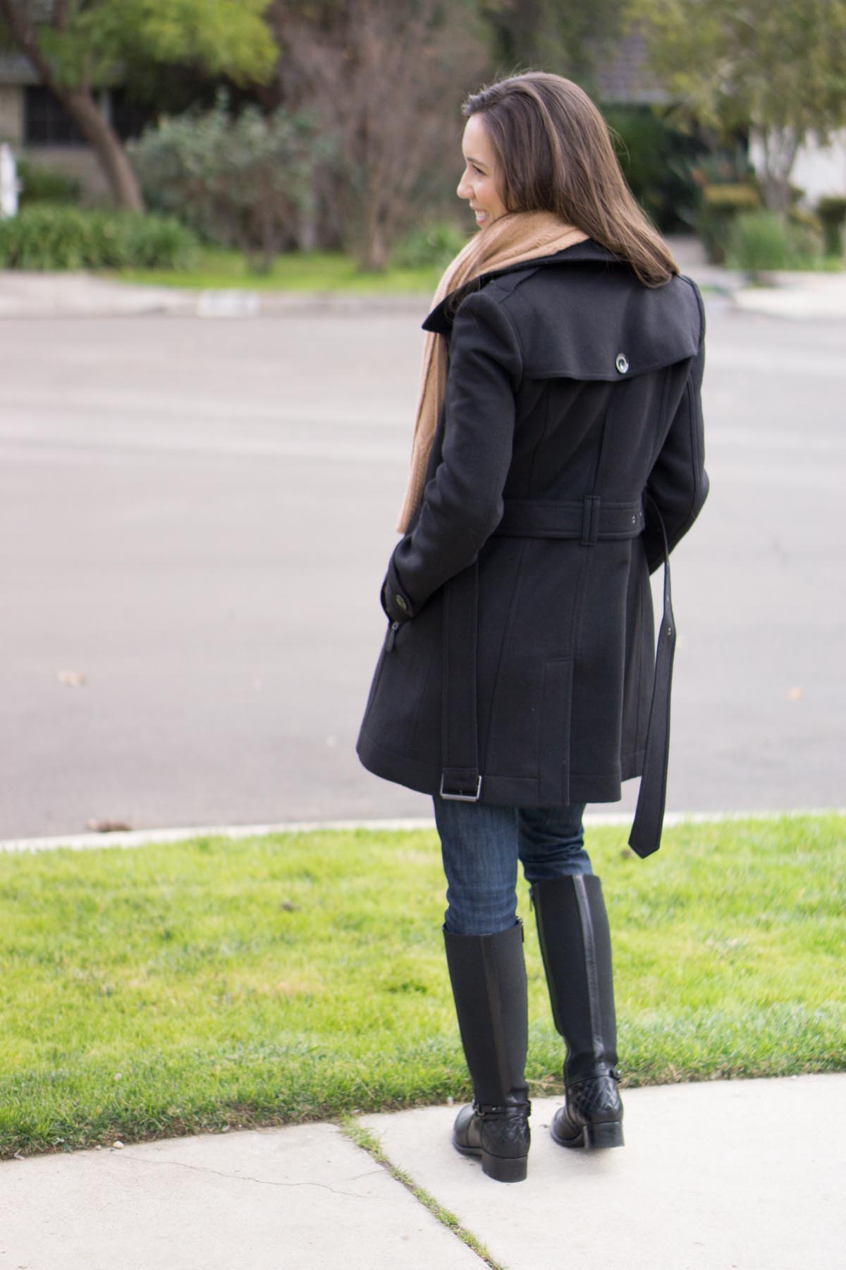 Burberry Daylesmoore Wool Coat Review Petite Style Script