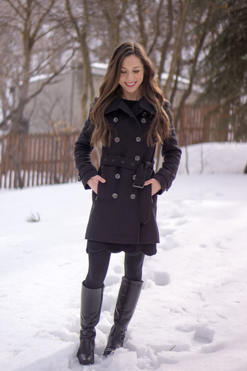 Daylesmoore wool blend sales coat