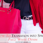 How to Transition into Spring with White Denim