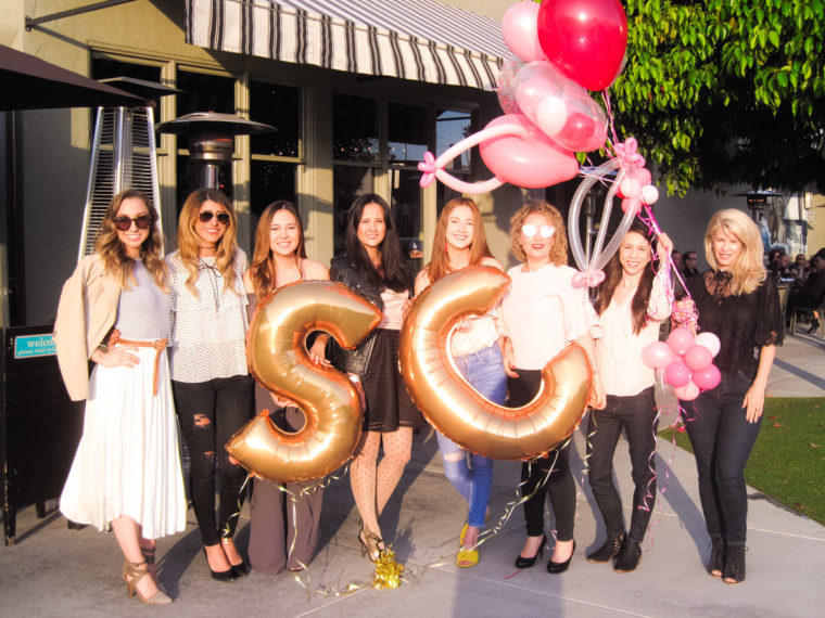 Becoming Fearless Podcast Launch | Benefit Cosmetics, John Kelly Chocolates, Balloon Celebrations, Montana Avenue in Santa Monica | Style Collective Meet-up LA