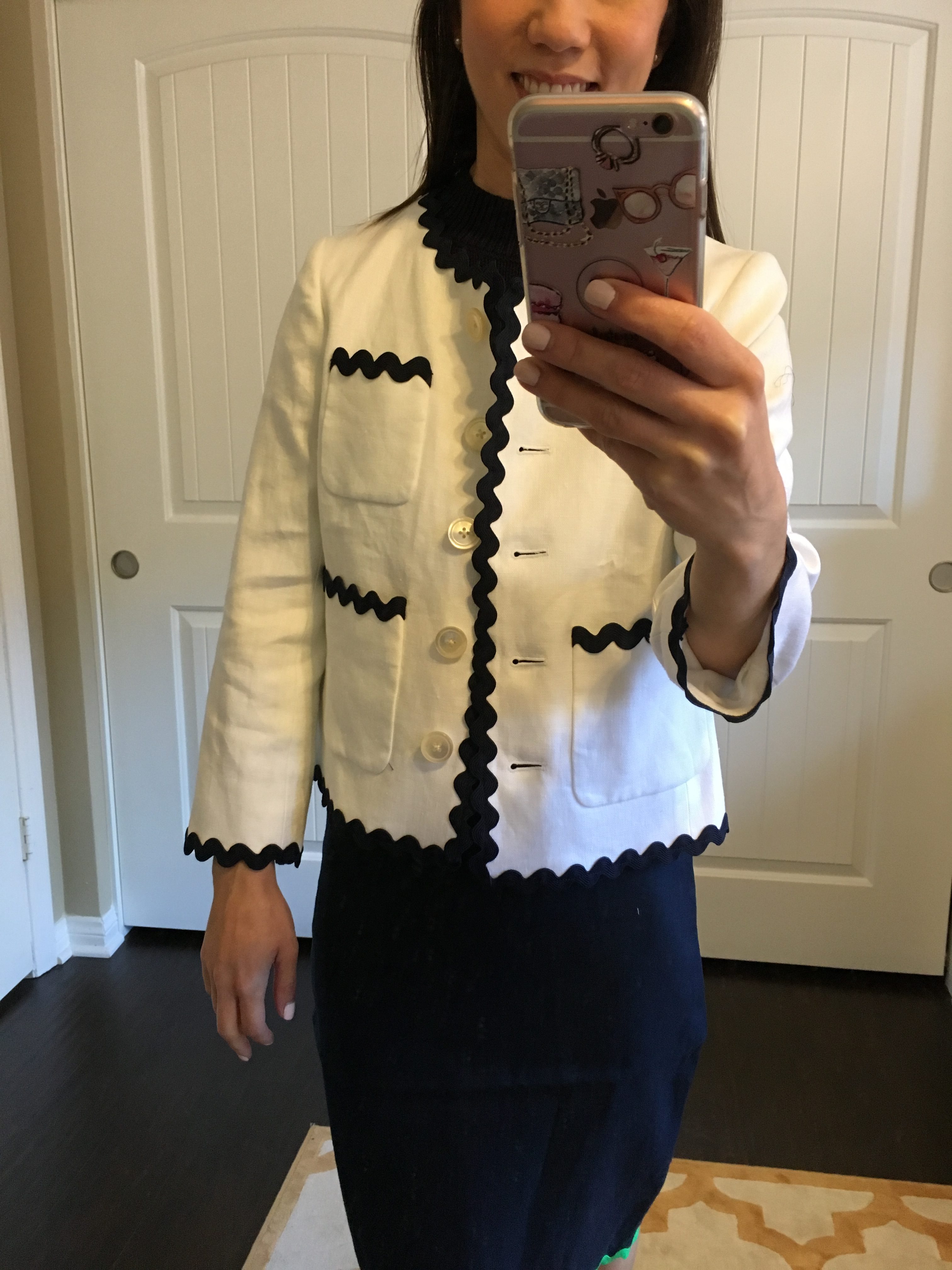 Petite-Style-Script-J-Crew-Rickrack-Blazer-Chanel-white-blazer-1