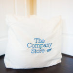 Luxury Bedding | The Company Store Damask Comforter & LaCrosse LoftAire Pillows