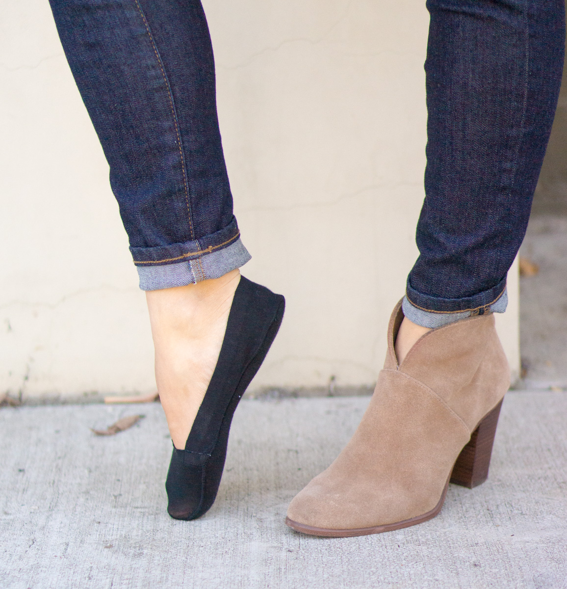 Best Socks for Ankle Booties Ballet Flats and Boots Sheec Socks Review Petite Style Script