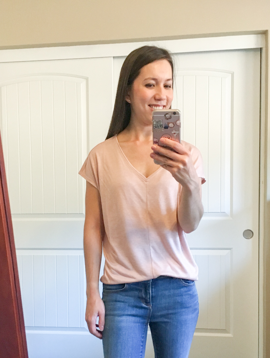 Fit Reviews & Weekend Sales | Ann Taylor, LOFT, WHBM, J. Crew | White House Black Market Leather Flounce Jacket | Ann Taylor LUXE collection leggings, sheath dress, J. Crew mock-neck lace top| Petite fashion and style blog