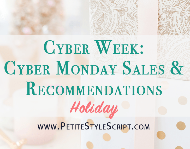 Best Cyber Monday Sales and Deals | Banana Republic outfit inspiration sloan pants work dresses | Macy's wrap dresses | Best petite fashion and style blog blogger