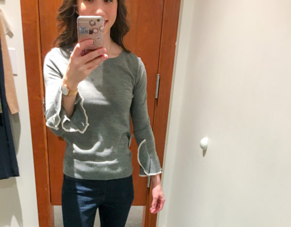 Haut Femme J.Crew B7744 - Taille Petite S (PS) - Noir - Neuf Avec étiquettes - Fabriqué Aux Philippines