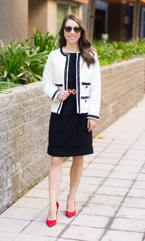 Inspired by Chanel | 5 Outfit Ideas with Chanel-Inspired Blazer