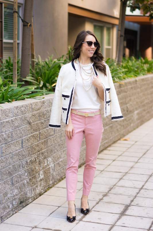 Inspired by Chanel | 5 Outfit Ideas with Chanel-Inspired Blazer