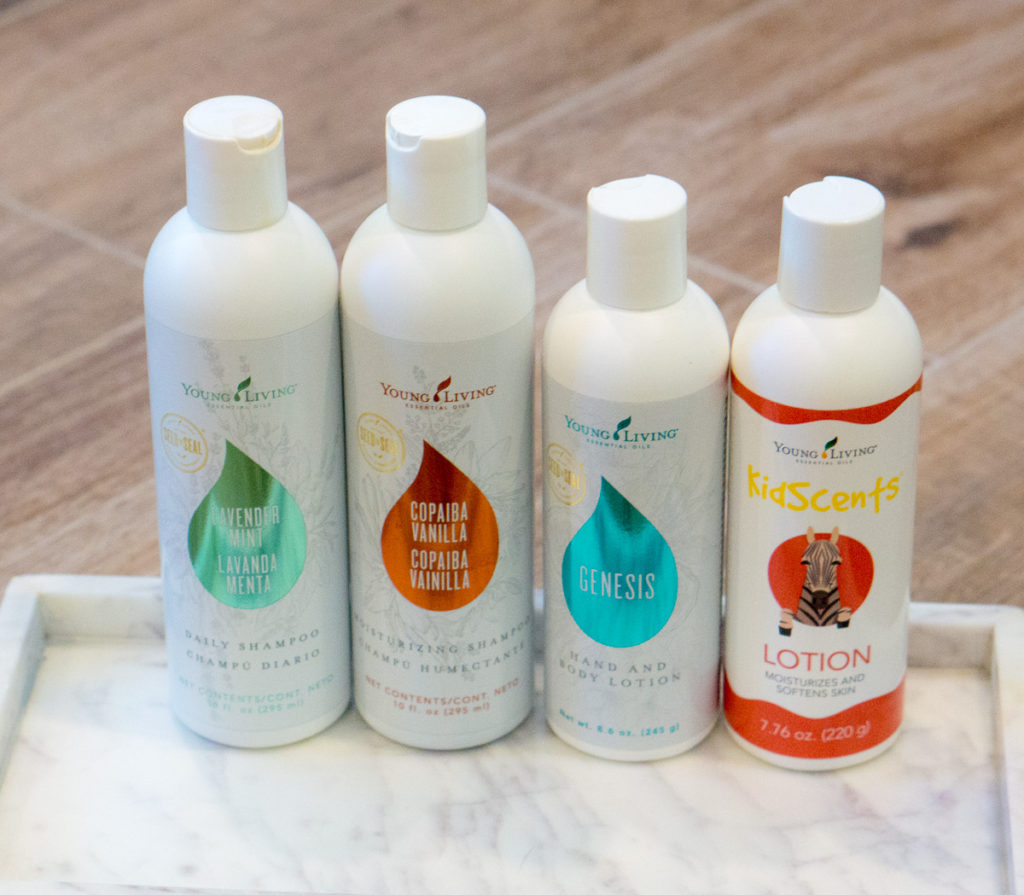 Why I stopped using Aveda hair care products and changed to a non-toxic line. Non-toxic hair care products from Young Living.