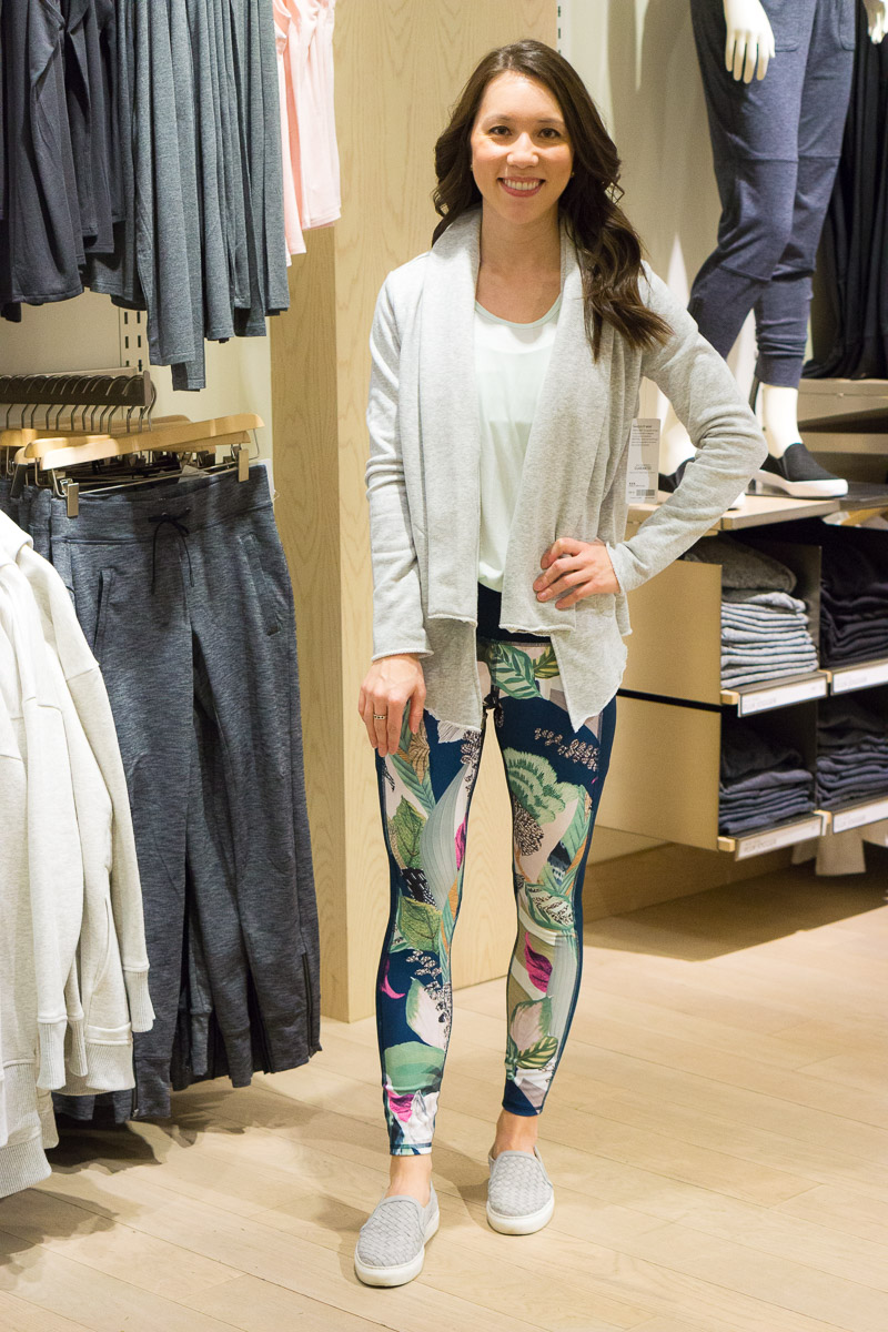 Athleta Spring Collection 2018 | Athleta igniting community of women and girls | Athleta Pasadena California | petite fitness attire | criss cross sweatshirt | santorini dress | up for anything tight | wrap cardigan | wander ankle pant 