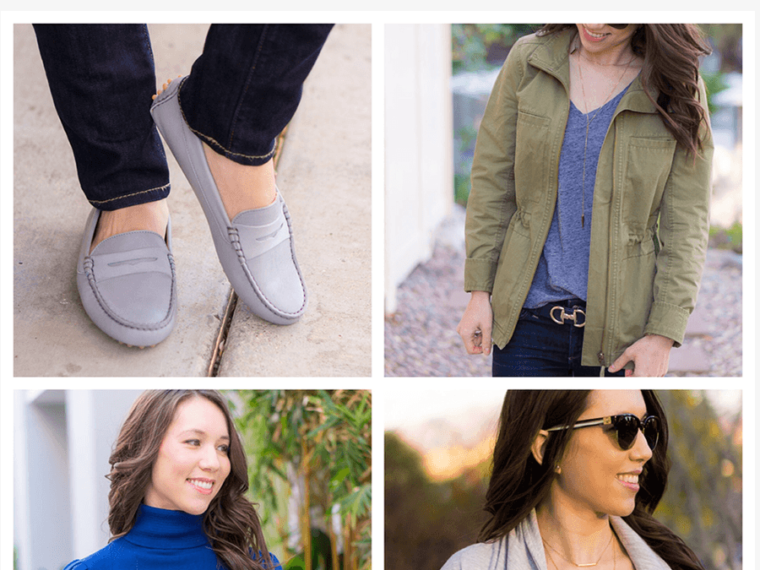 President's Day Weekend Sales, M. Gemi Review, Pastoso review, loafers, blush pink flats, moccasins, light gray, Felize loafers, white denim, scallop top, J. Crew Factory scallop cami, caslon jacket