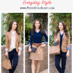 Navy and Camel Outfits
