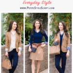 How to Wear Navy & Camel Together // Neutral Tones & Layering