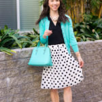 How to Wear Polka Dots & Mint Green this Spring + 12 Affordable Pieces