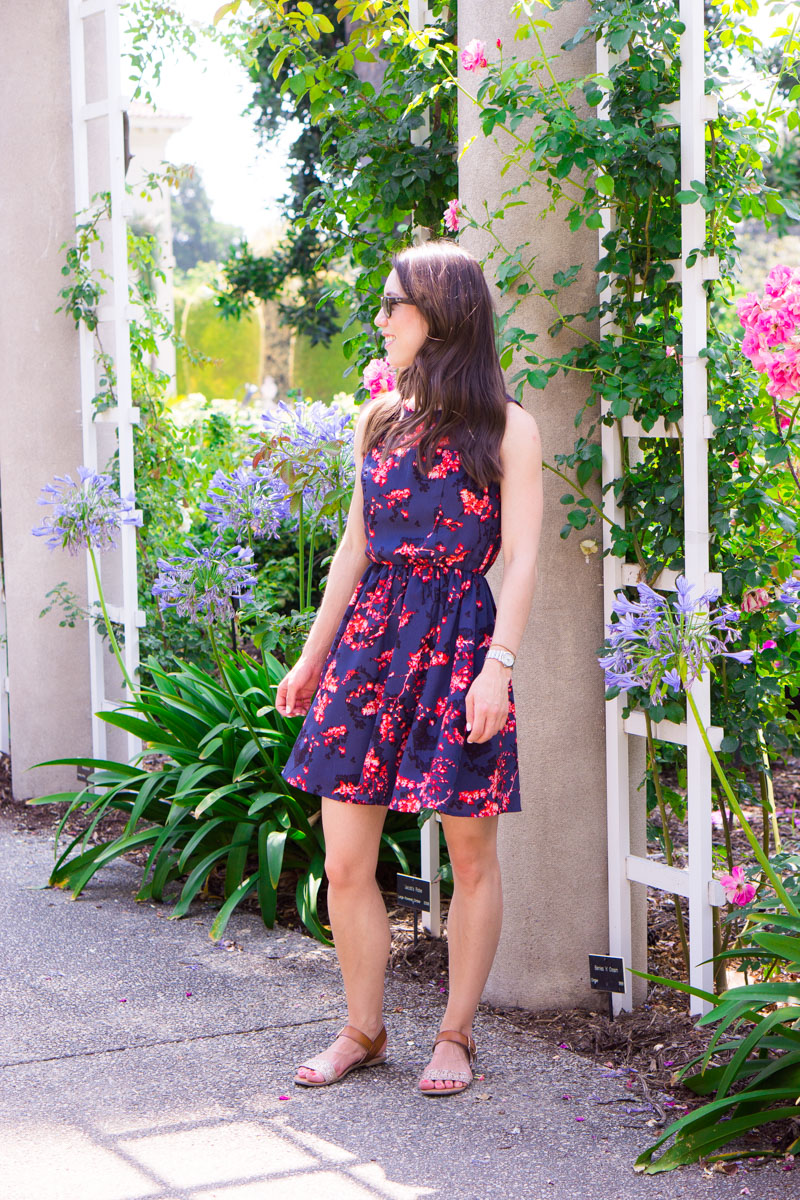 Summer Outfit Formula: Red Dress + White Denim Jacket + Floppy Hat - Get  Your Pretty On®