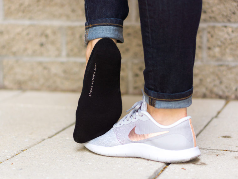 My Go-To Socks for Flats, Loafers, & Sneakers with Sheec Socks Review of the Solehugger Invisicool and Active X Reinforced Antimicrobial Sock. Perfect for Tieks ballet flats, Rothy's flats, M. Gemi loafers, and Nike sneakers or slip-on sneakers. My favorite socks by Sheec!