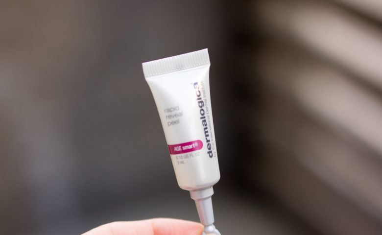 Dermalogica rapid reveal peel an at-home facial chemical peel for sensitive skin, Petite Style Script by Dr. Jessica Louie