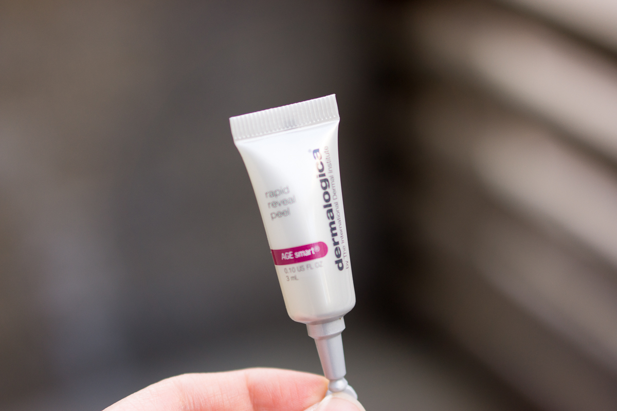 Dermalogica rapid reveal peel an at-home facial chemical peel for sensitive skin, Petite Style Script by Dr. Jessica Louie