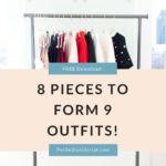 Spring Packing List: 8 Pieces / 9 Outfit Ideas