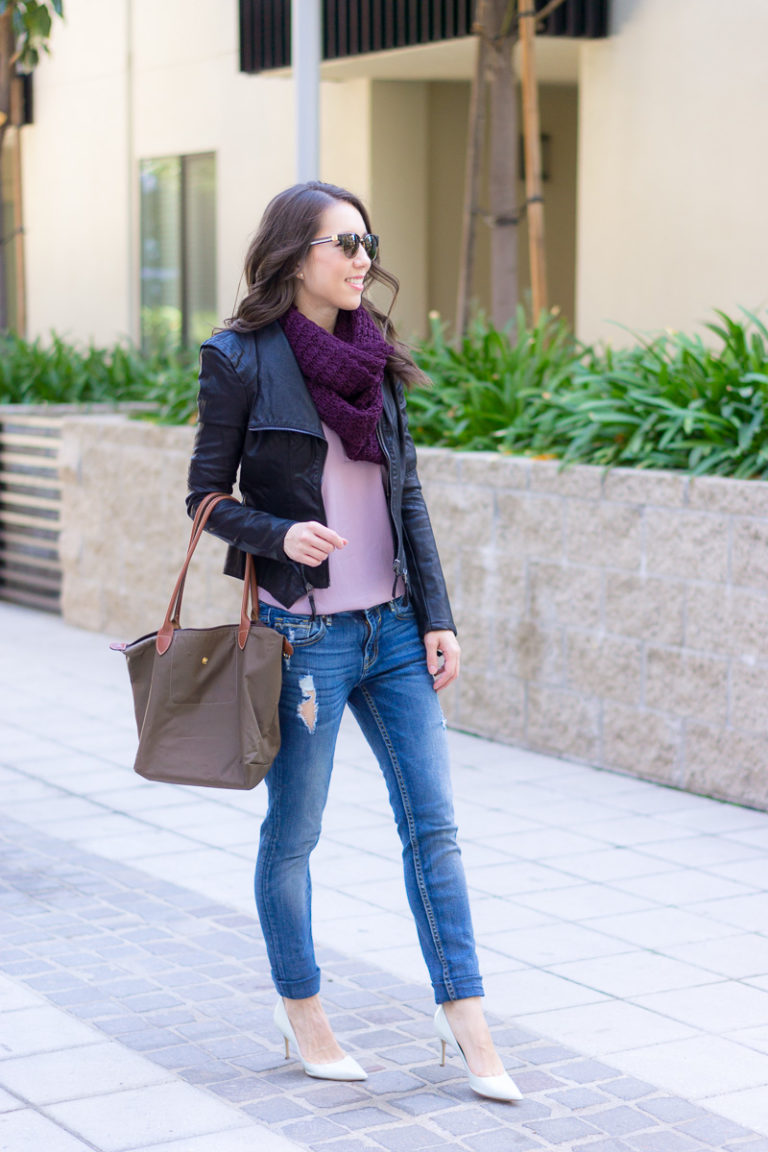 How to Outfit Plan for Fall Travel - Petite Style Script