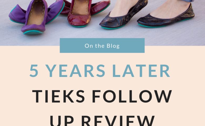 Tieks Follow Up Review | 5 Years Later are Tieks worth it? how is the quality? Should I purchase these foldable ballet flats? My honest Tieks Ballet Flats Review with all your questions answered and photos of 5+ years of wear and travel. Tieks by Gavrieli review by Dr. Jessica Louie, Petite Style Script blog, petite fashion and style blog, how to wear ballet flats all day with Sheec no-show socks