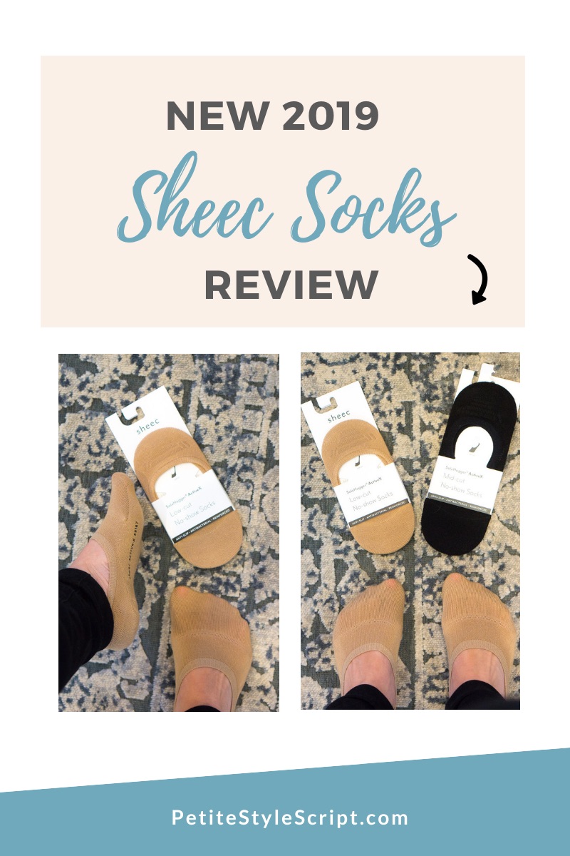 Sheec Socks Review - New 2019 Designs for all Shoe Types - No Show Socks SoleHugger Secret 2.0 Ultra-Low to High Cut and Active-X Low & Mid Cut + Slingback, cotton no show socks, Tieks by Gavrieli Ballet flats review, Rothy's ballet flats, capsule wardrobe download for summer, Petite Style Script blog by Dr. Jessica Louie