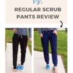FIGS Scrubs Petite vs. Regular Length Pants Review